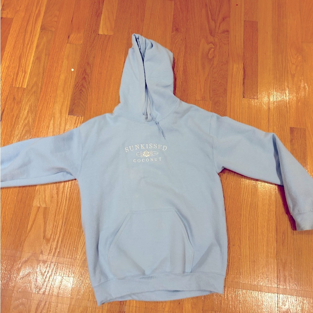 BLUE SUN KISSED COCONUT HOODIE